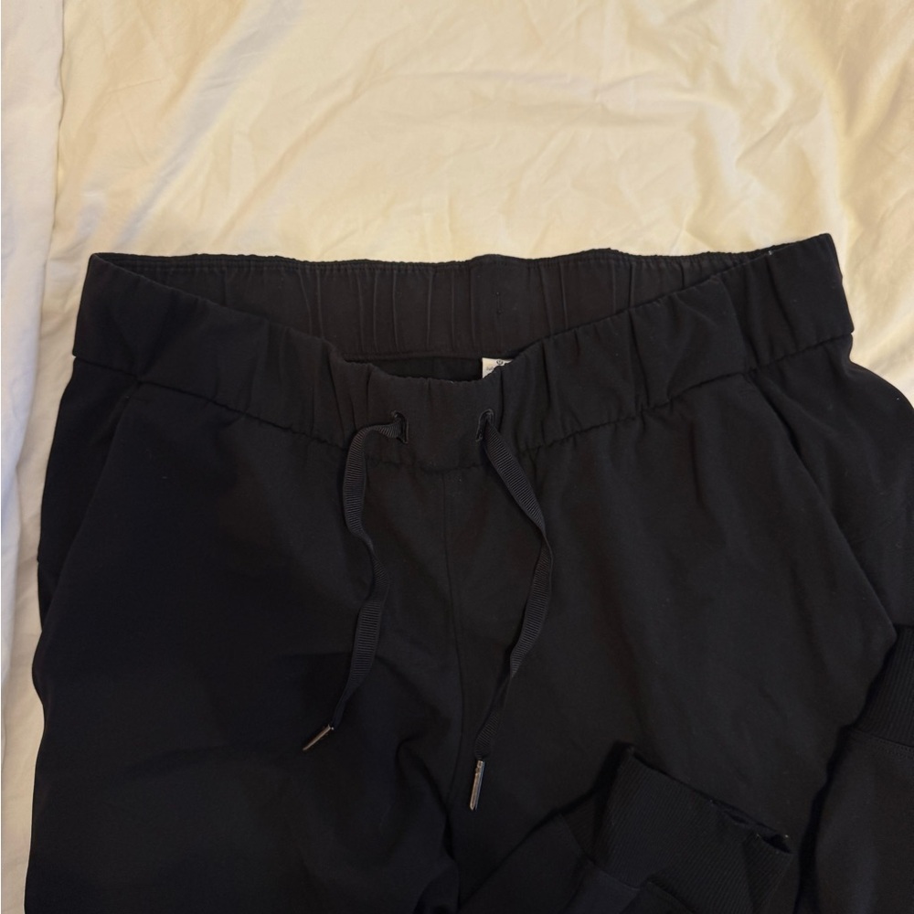 Lululemon Black Drawstring Joggers 6